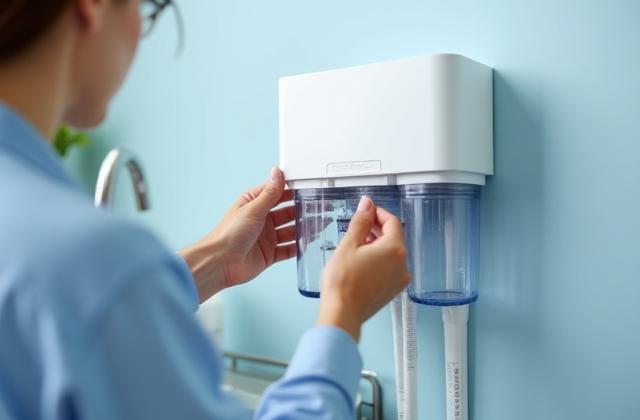 वाटर प्यूरीफायर फिल्टर बदलना